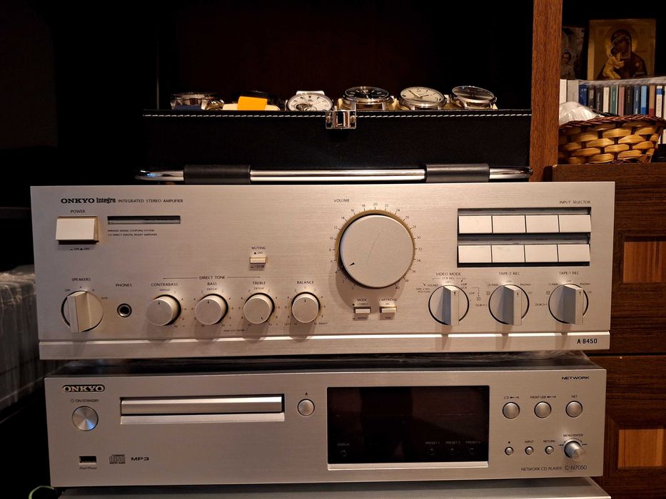 Amplificator Onkyo  Integra A8450 k nou argintiu
