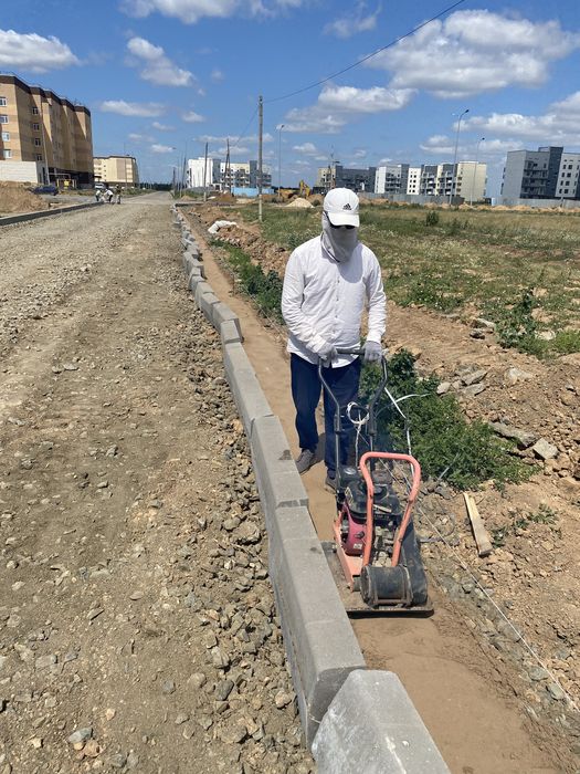 Установка Дорожных борюр