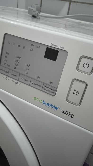 Стиральная машина Samsung EcoBubble 6.0 kg