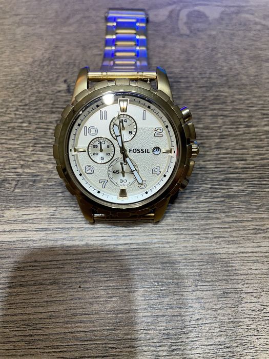 Fossil Ceas Barbati Fossil Chronograph Auriu