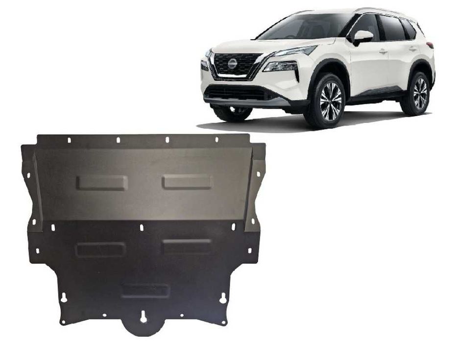 Метална кора под двигател и скорости NISSAN X-TRAIL 2001-2024