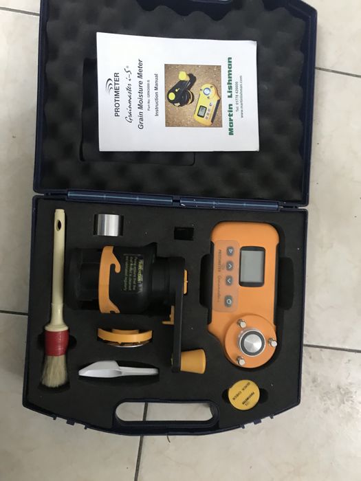 Masurat umiditate cerealelor (probă la sol)