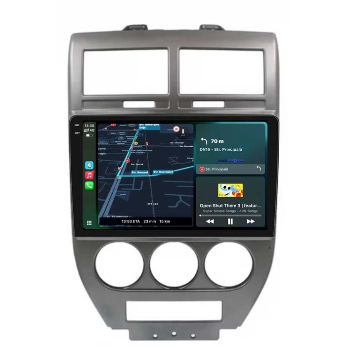 Navigatie Dedicata Jeep Compass (2006-2010), 9Inch, Carplay