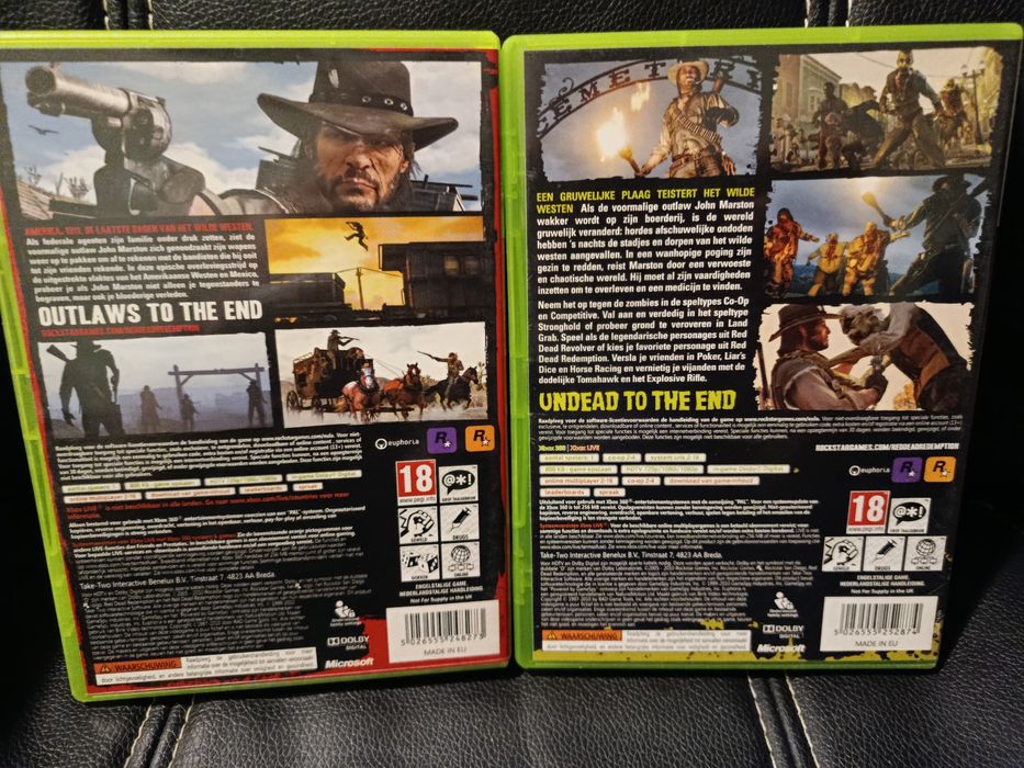 Red Dead Redemption & Undead Nightmare pt Xbox 360