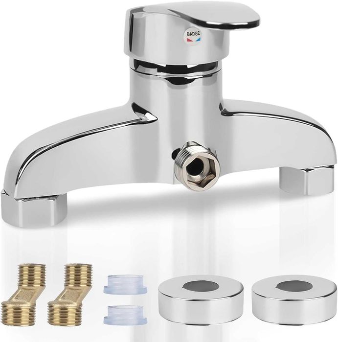 НОВ! Смесител за душ – стенен, едноръкохватков, хром, G 1/2