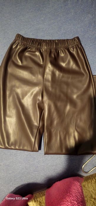 Дамски кожен панталон