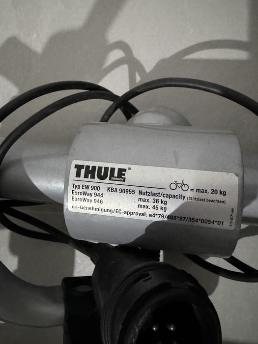 Suport Thule biciclete carlig auto