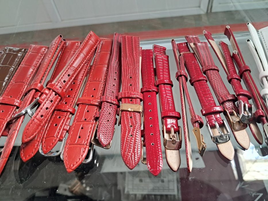 Кожанные ремни для часов