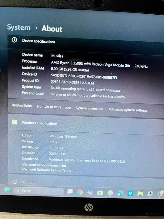 Sotiladi: HP houtbuk - kuchli va tezkor (Amerikadan olingan)