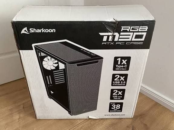 Корпус Sharkoon m30, Black