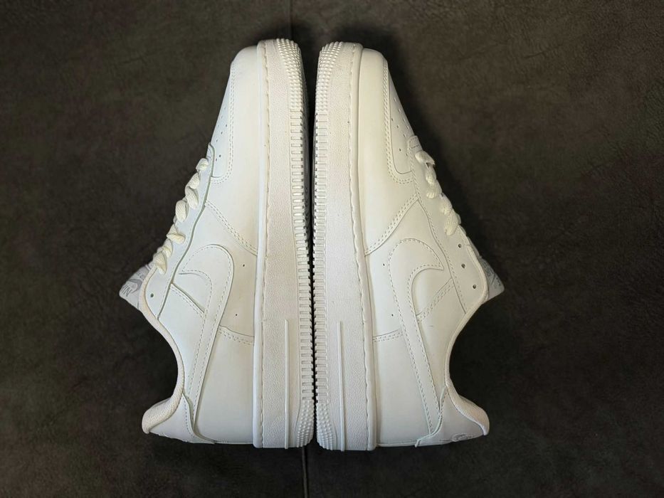 Adidasi NIKE low AIR FORCE 1 White, Produs Nou - Full Box, Premium