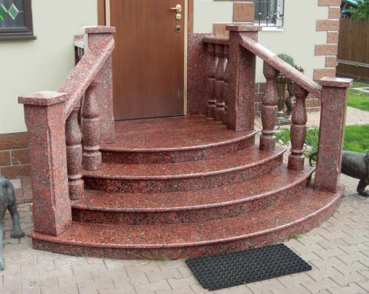 гранит Жельтау красный