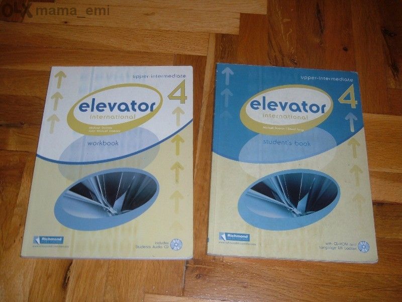 Учебник и уч. тетр. по англ език Elevator international 4 Richmond