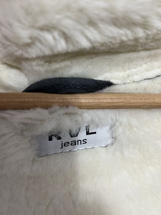 Haină blană naturală bărbați/RVL Jeans‼️