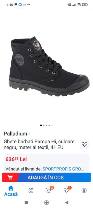 Ghete paladium achiziționat din Franța  ,