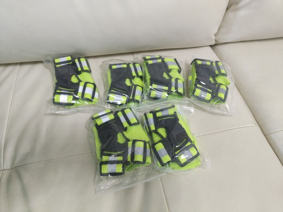 Ham reflectorizant elastic ham Verde Reglabil Moto Scuter Bicicleta