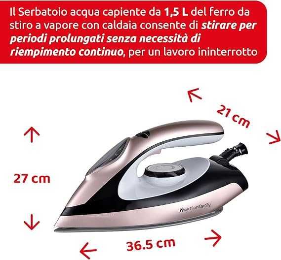 Парогенератор Melchioni Infinity 1,5L 2000W