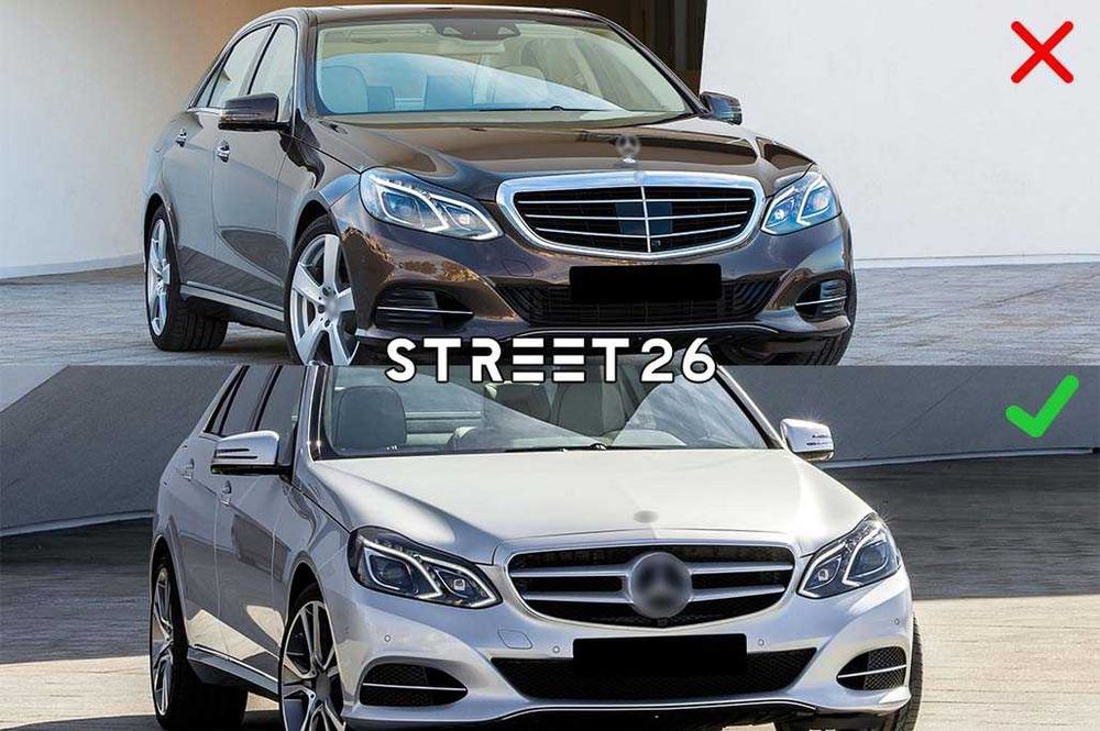 Grila Panamericana Mercedes E-Class W212 S212 (2013-2016) Chrome