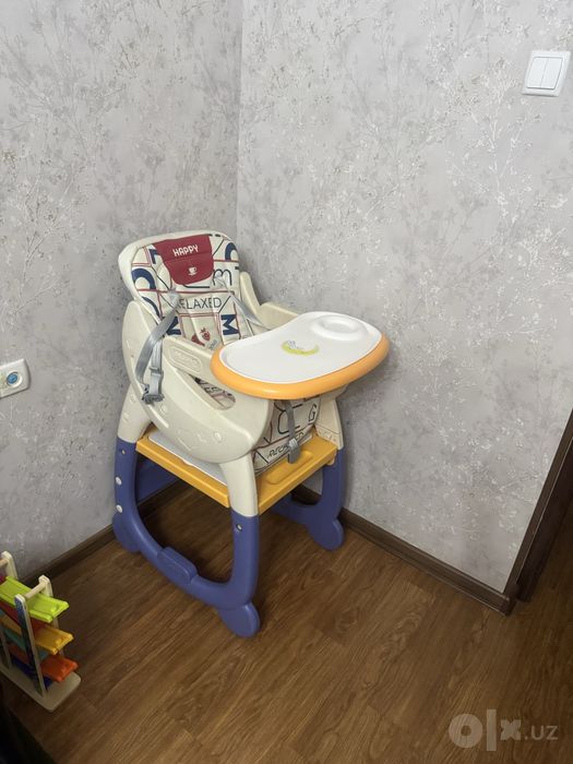 Детский стульчик для кормления б/у