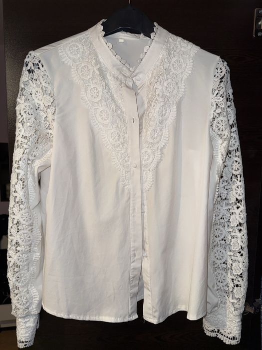 Официална риза с дантела