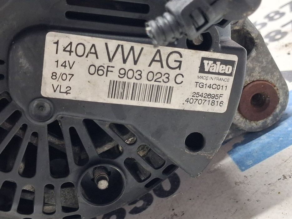 Alternator 1.9 tdi BLS vw Golf 5 2008