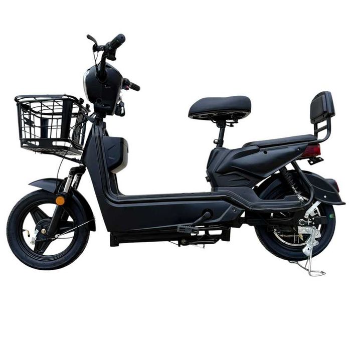 Scuter Electric 350W 20Ah Fara Permis CIV RAR inclus cu Pedale Bicicleta Electrica Trotineta acumulator Plumb GEL Viteza maxima 25km/h