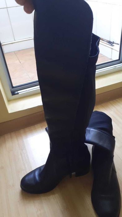 Cizme de piele, masura 38, comode si elegante