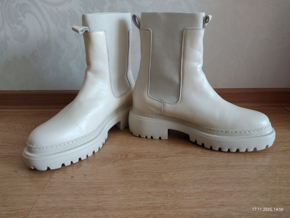 Нови боти Челси от естествена кожа