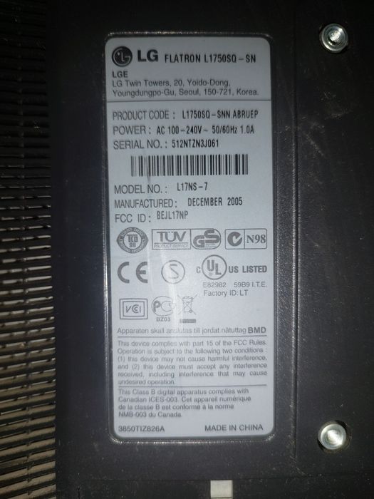 Монитор Lg Flatron