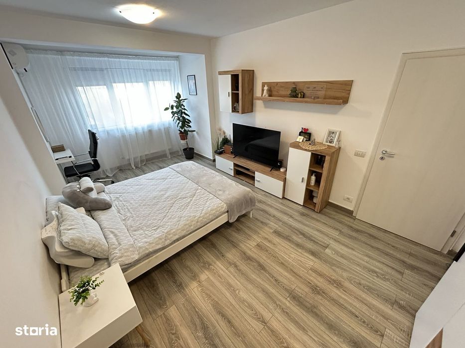 1 Cam-Buziasului-5 Min Spitalul Judetean-Aer conditionat-Mobilat-35 MP