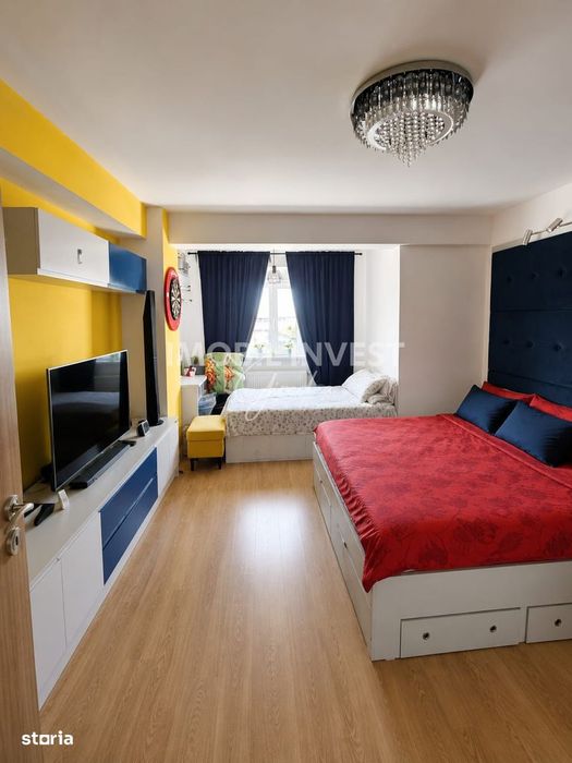 Apartament cu dormitor, dressing, balcon,etaj 2, parcare, Centru-Gara