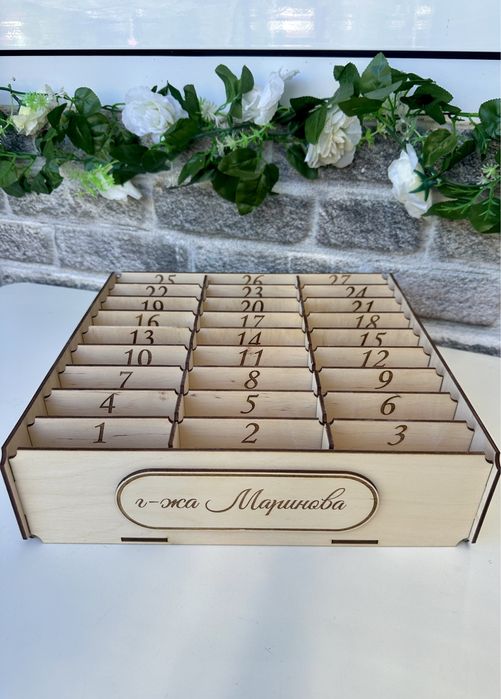 Кутия-органайзер за телефони с 12/15/18/21/24/27 или 30 отделения