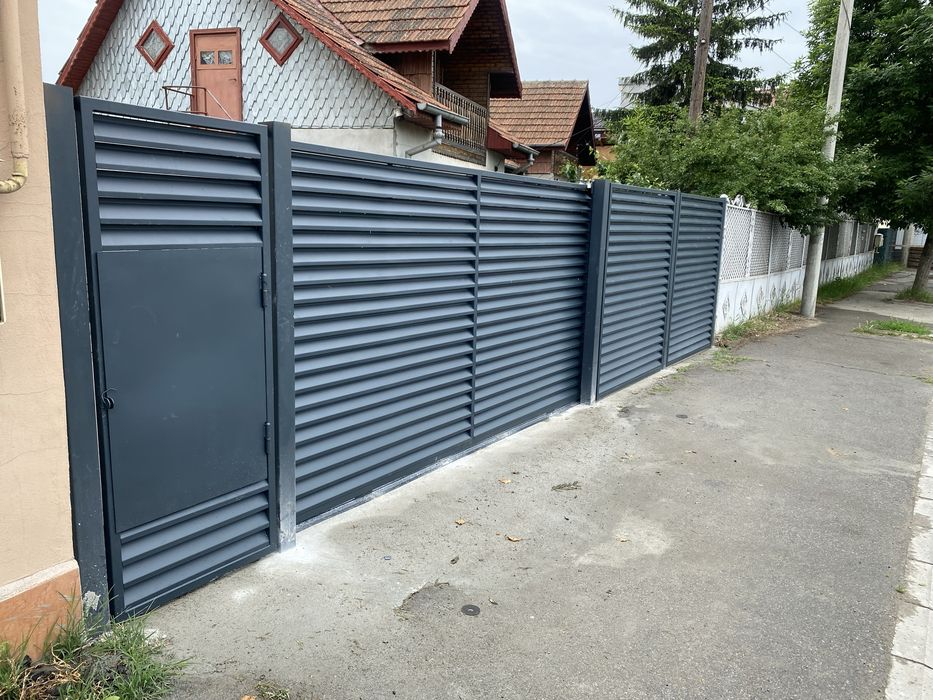 Porti auto batante culisante autoportante