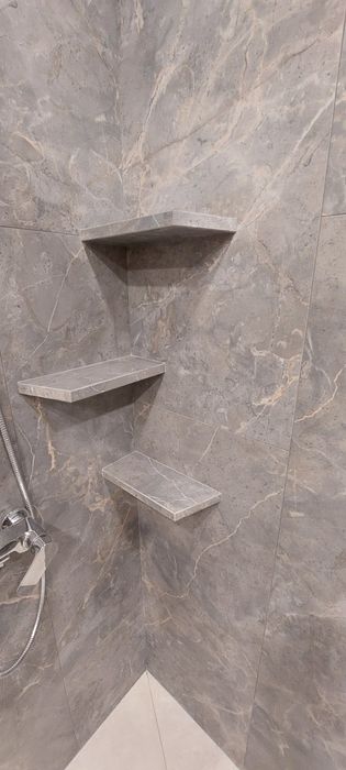 Полки из керамогранита и кафеля