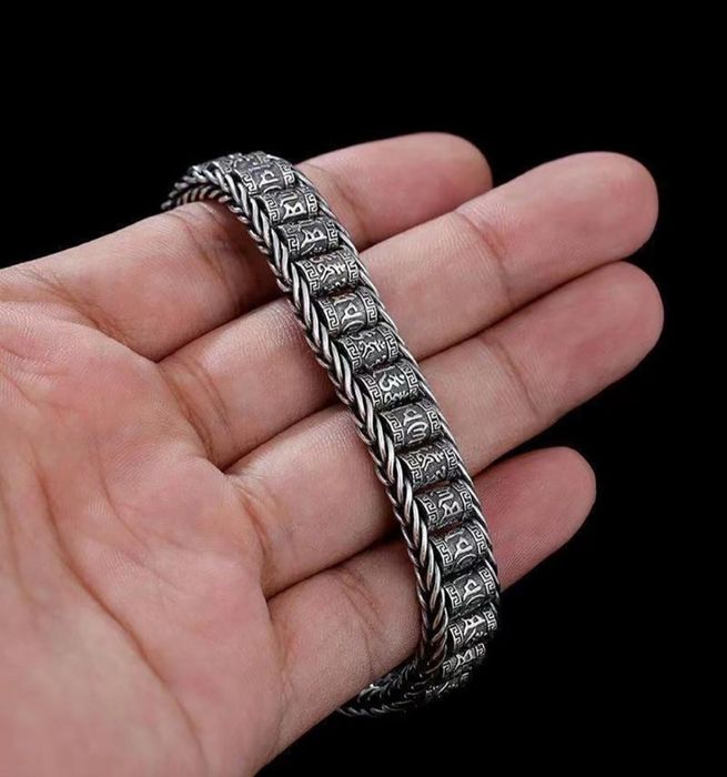 Bratari unisex argintiu