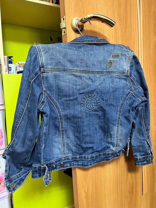 Джинсовая куртка на девочку 8 лет