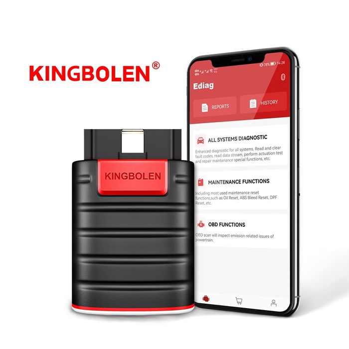 Автодиагностика Kingbolen Ediag