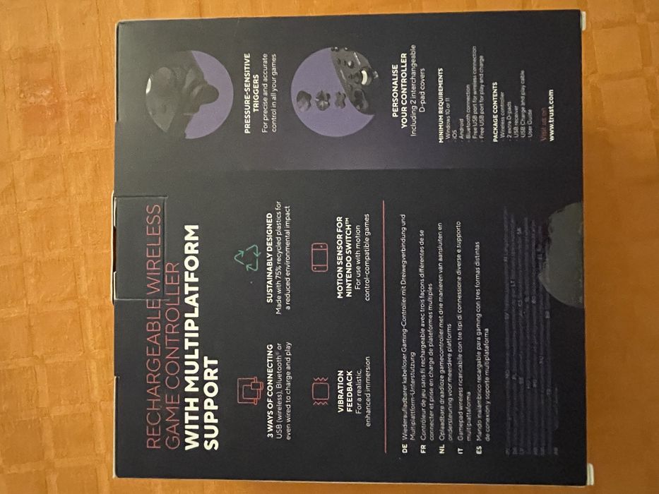 Controller wireless MUTA GXT542  PC Android Iphone Nintendo  SWITCH --> SIGILAT