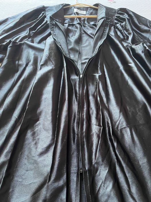 Unisex Halloween Black Graduation Gown Oak Hall – Height 125 cm length