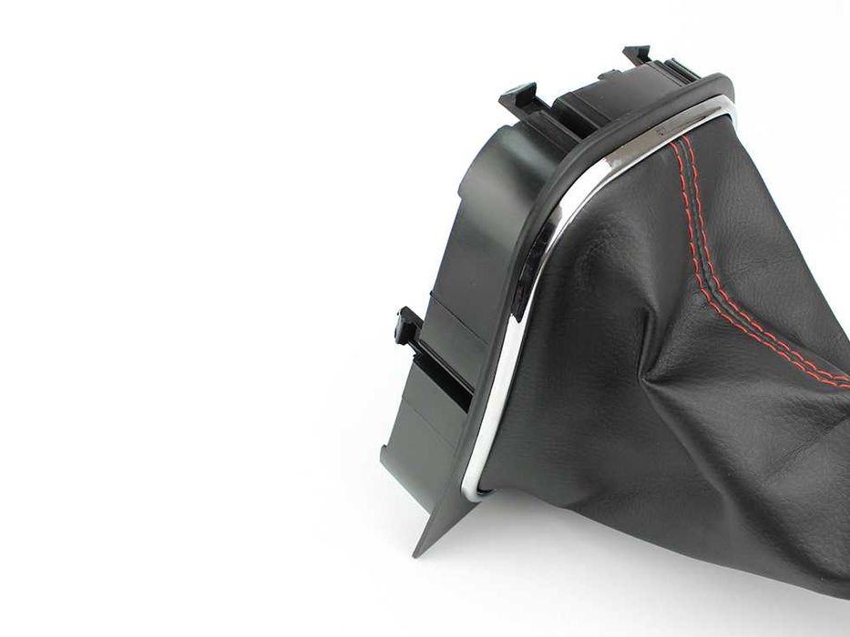 Топка скоростен лост с маншон VW GOLF / Волксваген Голф 5/6 червен 5ск