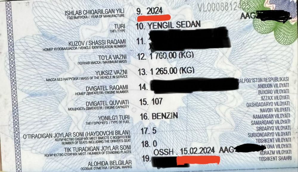 Srooochniy sotiladi Gentra avtomat 2024