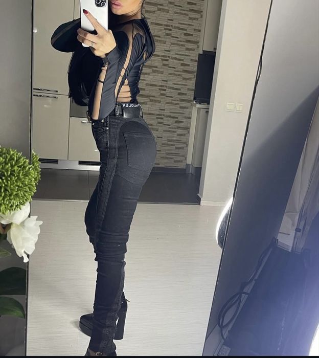 Дамски дънки Mugler