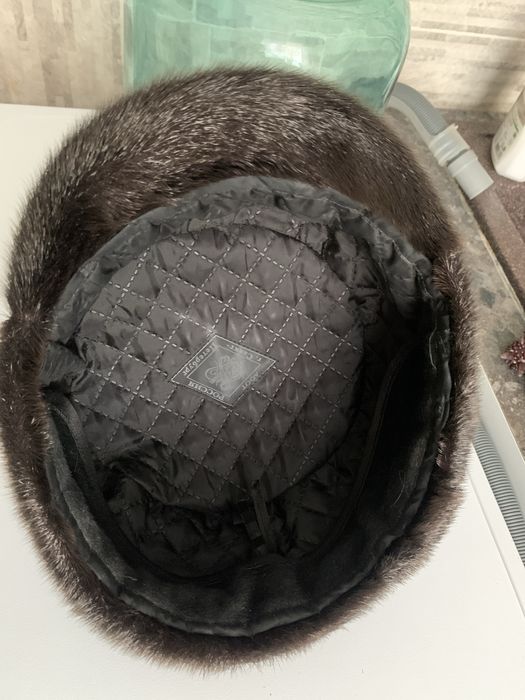 Шапка норковая мужская