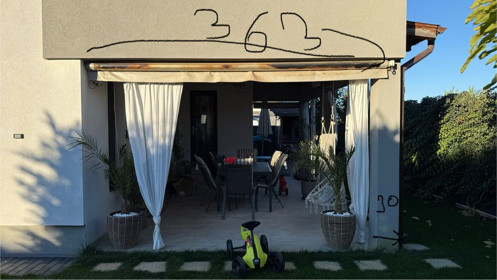 Prelata , Folie sistem inchidere terasa cu tambur