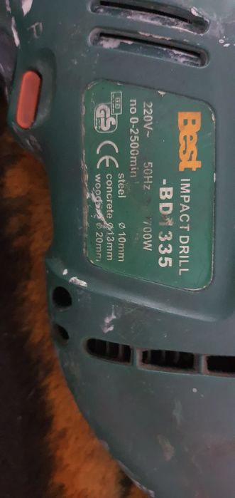 Ударная дрель Best BD1335 на запчасти