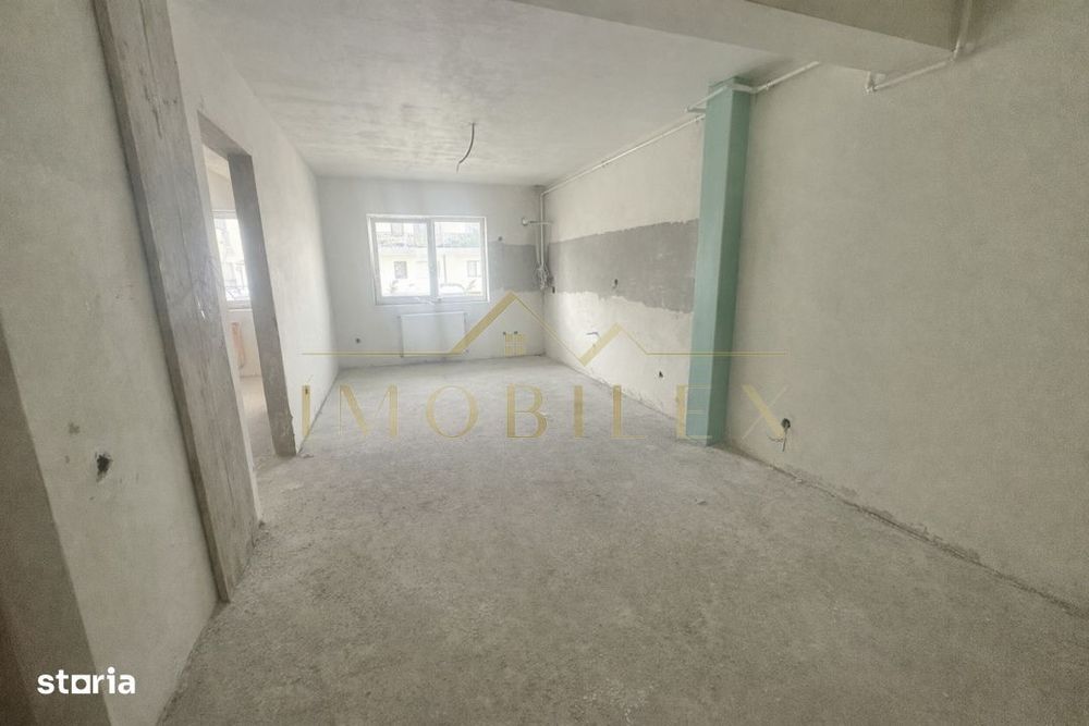 Apartamente 1-2 camere, semifinisat, bloc nou, zona Terra