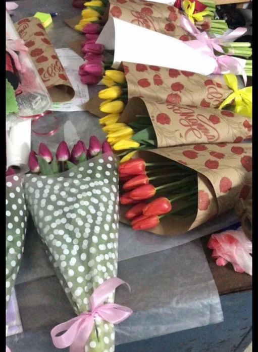 Тюльпаны в розницу