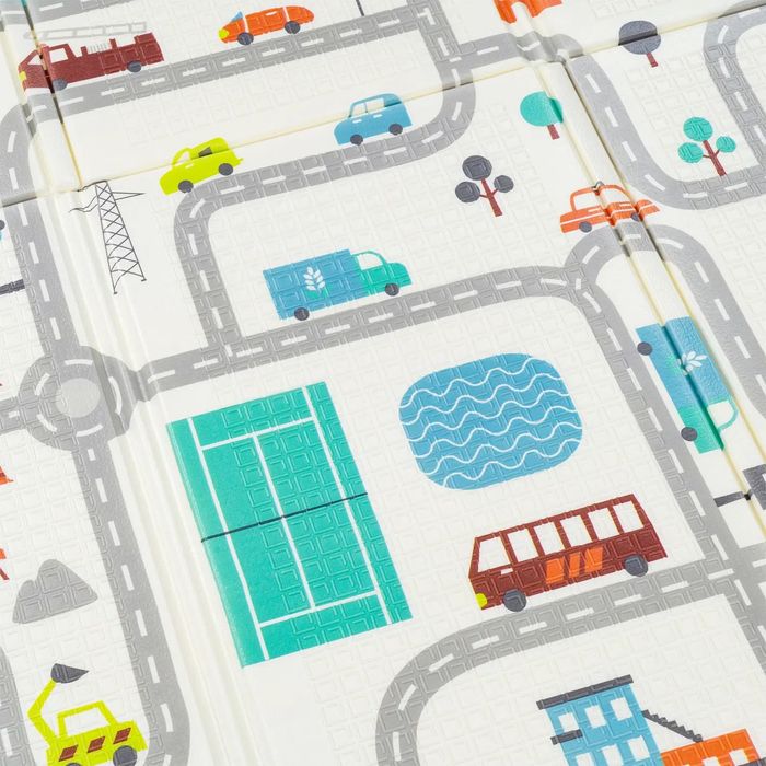 Детско Килимче за Пълзене и Игра от Термоизолираща Пяна