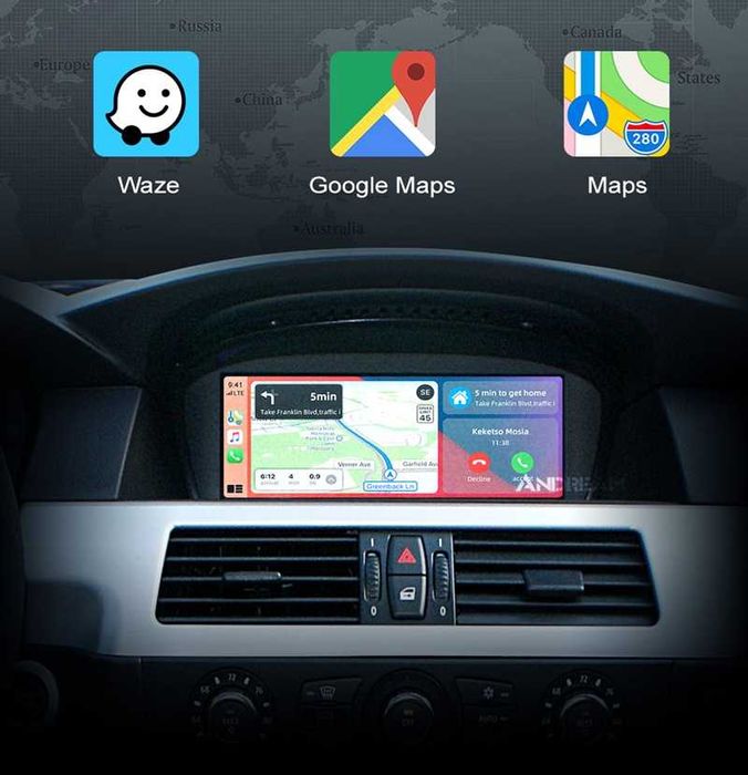 BMW NBT SYSTEM 2013-2016г безжичен Carplay Android Auto модул MMI BOX