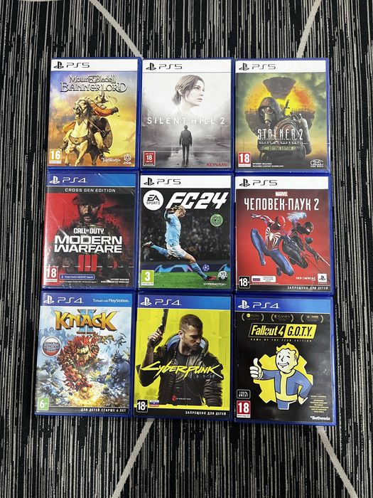 Игры для playstation 5 , playstation 4